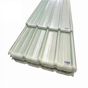 Pannelli lucernari in fibra di vetro ondulata