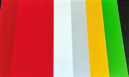 Struttura di base delle lastre in FRP Gelcoatd